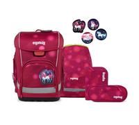ergobag cubo light School bag set 6-piece red