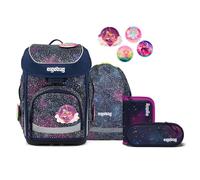 ergobag cubo School bag set 5-piece gray