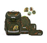ergobag cubo School bag set 5-piece green