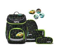 ergobag cubo School bag set 5-piece green