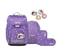 ergobag cubo School bag set 5-piece purple