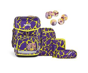 ergobag Cubo School bag set 5-piece yellow