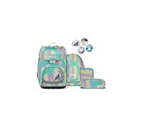 ergobag cubo School bag set 5-piece green