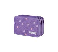 ergobag Maxi Pencil Case Set, 40 Pieces, Lyra Colouring and Felt Tip Pens, Change Compartment, Ruler, Scissors