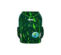 ergobag Mini Ergonomic Children's Backpack Nursery Bag DIN A4 10 Litres Boys and Girls, Bärtastisch - Green, standard size, Casual