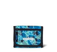 ergobag Neck Pouch, Mini Wallet with Change Compartment, Viewing Window for Girls and Boys, Diving Bear - Dark Blue, standard size, Neck pouch