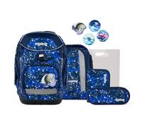 ergobag Pack satchel set 6 pcs. incl. velcro set gray