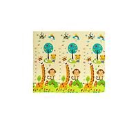 Ergocar Baby Crawling Mat, XPE Folding Play Mat, Reversible Non-Slip Floor Mat, Large Soft Foam Floor Mat Playmat, Play Mats for Floor in Bedroom, Nursery & Playroom