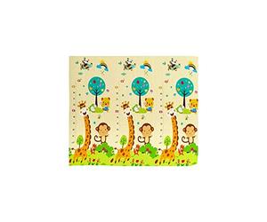 Ergocar Baby Crawling Mat, XPE Folding Play Mat, Reversible Non-Slip Floor Mat, Large Soft Foam Floor Mat Playmat, Play Mats for Floor in Bedroom, Nursery & Playroom