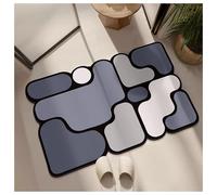 Ergocar Bathroom Pad Ultra 60×90cm Thin Soft Water Absorbent Diatom Mud Anti-Slip Quick Dry Suitable For Bathroom Floor, Entrance, Kitchen, Family Door