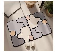 Ergocar Bathroom Pad Ultra 60×90cm Thin Soft Water Absorbent Diatom Mud Anti-Slip Quick Dry Suitable For Bathroom Floor, Entrance, Kitchen, Family Door