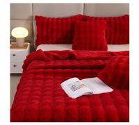 Ergocar Blanket, Faux Rabbit fur Throw Blanket, Reversible Soft Warm Throw Blankets, Elegant Cozy Throw Decorative Blanket, for Your Sofa, Bed, Armchair, Garden and More