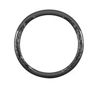 Ergocar Car Steering Wheel Cover Forged Carbon Fiber Anti-Slip Steering Wheel Accessories Universal Size 15 Inches (38 Cm) Suitable For a Variety Of Cars