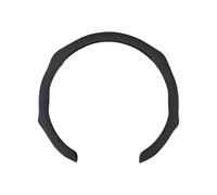 Ergocar Car Steering Wheel Cover, Matte Leather Protective Cover, Suitable For 38 Cm And 15 Inches, Anti-Slip Comfortable Car Interior Decoration Accessories, O-Type D-Type Steering Wheel Universal