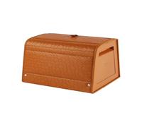 Ergocar Car Trunk Storage Organizer Leather Car Storage Box Clean Storage Tool Accessories Container Folding Magnetic Cover Waterproof Suitable for SUV/Truck/Automotive