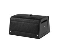 Ergocar Car Trunk Storage Organizer Leather Car Storage Box Clean Storage Tool Accessories Container Folding Magnetic Cover Waterproof Suitable for SUV/Truck/Automotive