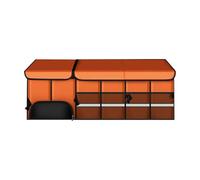 Ergocar Car Trunk Storage Thickened Oxford Cloth Large Capacity Waterproof Removable Mobile Partition Partition Design Car Interior Accessories Folding Suitable For Cars/Suv/Trucks