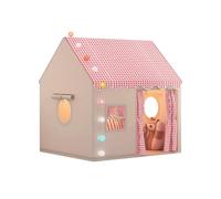 Ergocar Children's Tent Indoor Outdoor Tent With Cushions, Ball Lights, Clouds, Butterflies, Suitable For Toddlers, Boys And Girls Birthday Gift Room Decoration