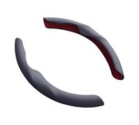 Ergocar Clamp Steering Wheel Cover, Segmented Steering Wheel Cover, Anti-Slip, Waterproof And Sweat-Proof All Seasons Car Interior Steering Wheels That Fit All D-Shaped And Round Shapes