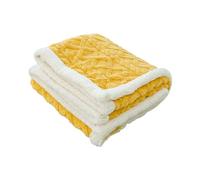 Ergocar Fleece Blanket, Reversible Soft Warm Fluffy Thick Throw Blankets, Jacquard Coral Fleece Blanket, Sherpa Fleece Throw Blanket, Winter Blanket for Bed Couch Sofa