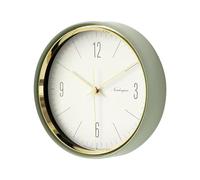 Ergocar Metal Hanging Clock, Modern Static Scanning Mechanical Circular Metal Hanging Clock. Suitable For Living Rooms, Kitchens, And Office