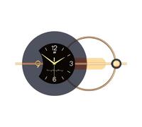 Ergocar Simple Metal Wall Clock, Tick-free And Silent Modern Metal Wall Clock, Suitable For Decorating Living Rooms, Entrances, Kitchens, Bedrooms, And Offices