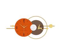 Ergocar Simple Metal Wall Clock, Tick-free And Silent Modern Metal Wall Clock, Suitable For Decorating Living Rooms, Entrances, Kitchens, Bedrooms, And Offices