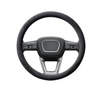 Ergocar Steering Wheel Cover Round Non-Slip Breathable Suede-Like Fabric-Comfortable To The Touch Pilling-Resistant Colorfast And Suitable For All Seasons