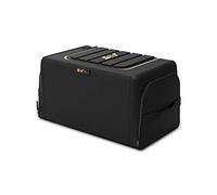 Ergocar Trunk Organizer - Multi Pocket Car Boot Tidy Storage, 3 Times Size Folded, Portable Waterproof 1680D Oxford for SUV/Truck/Auto (Black, 40L)