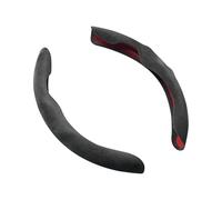 Ergocar Two-Piece Set Steering Wheel Cover, Non-Slip Segmented Four-Season Car Interior Accessories Steering Wheels That Fit All D-Shaped And Round Shapes