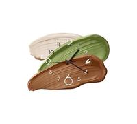 Ergocar Wall Clock Modern Art Style Battery-Operated 40x28cm Silent Ideal For Kitchen Bedroom, Living Room Decor