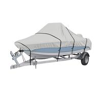 Ergocar Waterproof Boat Covers 420D 6 Meters*2.9 Meters Canvas Kayak Cover V-Shaped Hull Dust-Proof Uv-Proof With Storage Bags Suitable For Boats 17-19-Foot