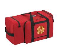 Ergodyne Arsenal 5005P Large Polyester Firefighter Rescue Turnout Fire Gear Bag with Shoulder Strap and Helmet Pocket