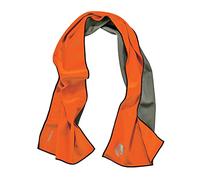 Ergodyne Chill Its 6602MF Cooling Towel, Soft Microfiber Material, UPF 50+,Orange,41" x 9.84