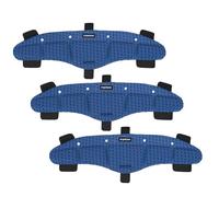Ergodyne Chill-Its 6611 Moisture Wicking Hard Hat Sweatband, Padded Cooling Microfiber, Fits Most Suspension Systems (3-Pack)