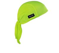 Ergodyne Chill Its 6615 Dew Rag, Lined with Terry Cloth Sweatband, Sweat Wicking, Lime