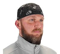 Ergodyne Chill Its 6630 Skull Cap, Lined with Terry Cloth Sweatband, Sweat Wicking