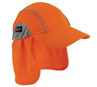 Ergodyne Baseball Cap Chill Its 6650 (EY6650OR) – Neck Shade, Sweat-Wicking, High Visibility Orange
