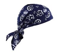 Ergodyne Chill-Its 6710CT Evaporative Cooling Dew Rag, Navy Western