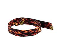 Ergodyne Cooling Bandana, Flames, Evaporative Polymer Crystals for Cooling Relief, Quick and Secure Fit, Chill Its 6705,Large