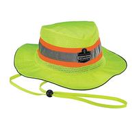 Ergodyne GloWear 8935 High-Visibility Ranger Hat, Large/X-Large, Lime