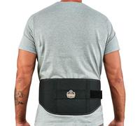 Ergodyne ProFlex 1500 Weight Lifters Style Back Support Belt, XX-Large, Black