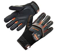 Ergodyne ProFlex 9015F(x) Certified Anti-Vibration Gloves, Medium, Black