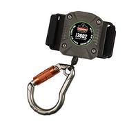Ergodyne Squids 3002 Retractable Tool Lanyard with Locking Carabiner, Straps to Attach to Belt or Harness