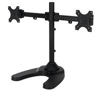 Ergolynx Dual VESA Monitor Arm Stand Desk Mount LCD LED TV Display 2 Twin Screen