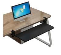 Ergon Desk Extender with Sliding Keyboard Tray & Mouse Pad, Ideal for Home Office & Study, 75 x 25 cm - Enhance Comfort & Productivity