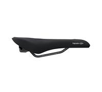 Ergon Figura gel men’s cycling saddle, in black, one size
