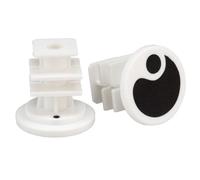 Ergon Ga2/ga2 Fat/ga3 Handlebar Plugs One Size White / Black