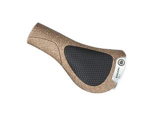Ergon GC1 bicycle handlebar grip, black/biocork, one size