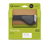 Ergon GP1 Evo Handlebar Grip | Black or Biokork | Small or Large | Comfort, Touring, E-Bike, Commuting